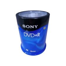 Sony DVD+R 4.7 GB AccuCore Recordable DVDs Physical Media 100 Disc Pack New picture