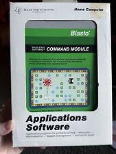 vintage TEXAS INSTRUMENTS Home Computer APPLICATIONS SOFTWARE game BLASTO 1981 picture