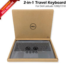 New Dell Latitude 7200 7210 2-in-1 Tablet Mobile Keyboard Backlit K18M 24D3M picture