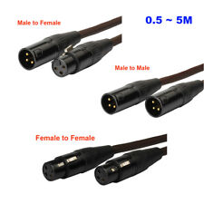 XLR Audio Microphone Cables Connector Wire Male-Female/Male-Male/Female-Female picture