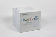 NEW MEMOREX 30 Pack Slim Clear Jewel Cases in Unopened Original Box picture
