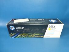 NEW Sealed Genuine HP 201A Yellow Toner Print Cartridge Laserjet picture