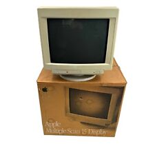 Vintage Apple Power Macintosh M2943 Multiple Scan 15 AV Monitor Display In Box picture