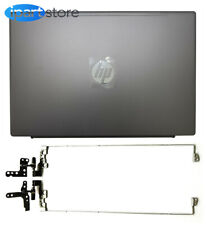 New For HP 15-CS 15-CW 15in Laptop Top Lid LCD Back Cover Grey W/ Screen Hinges picture