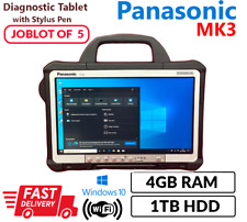 JOBLOT OF 5 PANASONIC MK3 TOUGHBOOK CF-D1 4GB 1TB SSD CORE i5 6TH GENERATION picture