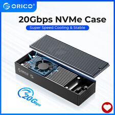 ORICO 20Gbps M.2 NVMe/NGFF SATA SSD Enclosure USB 3.1 Gen 2 10Gbps to NVMe US picture