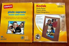 Kodak Ultra Premium Instant Dry Gloss Photo Paper 90 Sheets 8.5 X 11” + extras picture
