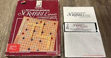 Scrabble Crossword Game Apple II  Vintage Big  Box Virgin Games Macintosh 1989 picture