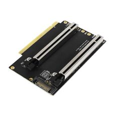 PCIe 3.0 x16 1 to2 Expansion Card Split Card PCIe-Bifurcation x16 to x8x8 40.4mm picture