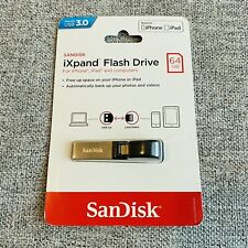 New Sealed SanDisk iXpand 64GB USB 3.0 Flash Drive For iPhone &iPad picture