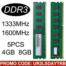 Wholesale 5PCS 4GB 8GB PC-1333 Desktop ddr3 1600 MHz ECC 240-Pin DIMM Memory RAM picture