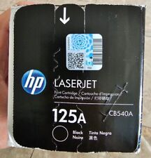 NOS Genuine HP LaserJet 125A Black Toner Print Cartridge Refill | CB540A picture