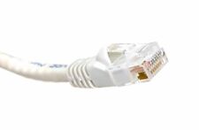 25 PACK LOT 30FT CAT6 Ethernet Patch Cable White RJ45 550Mhz UTP 9M picture