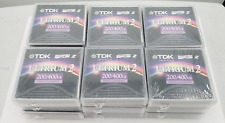 TDK LTO Ultrium 2 Data Cartridge 200/400 GB D2405-LTO2 Lot Of 18 Sealed picture