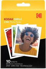 Kodak 3.5x4.25” Premium Zink Photo Paper - 10 Sheets Sticky Backed Photo Paper picture