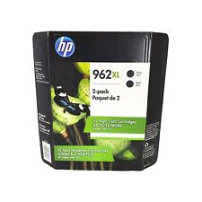 HP 962XL Black Twin Pack OEM Sealed Retail Pack Exp Feb 2021 picture