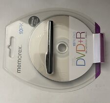 Memorex 10pk Printable DVD-R Blister - Marker 120min - Brand New Sealed picture