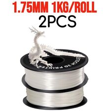 2PCS GEEETECH Silk White PLA Filament 1.75mm 1kg for FDM 3D Printer Fllament PLA picture