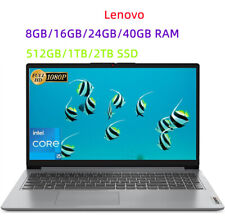 Lenovo 2024 Newest IdeaPad 1i Laptop,15.6'' FHD,Intel Core i5-1235U(10-core) picture
