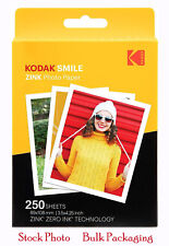 Kodak 3.5x4.25” Premium Zink Photo Paper,250 Sheets, Bulk Packaging, Sticky Back picture