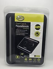 Gear Head USB Dual-Cool II Notebook Cooling Pad - Black/Grey CF3300BLK NEW picture