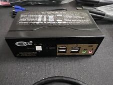 CKL 2 Port Dual Monitor KVM Switch HDMI 4K@60Hz with Audio and USB 2.0 picture