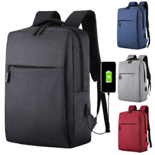 Laptop Backpack Waterproof Anti-thef Travel School Book Bag w USB Charging Port picture
