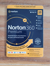 Norton 360 Premium: 10 Devices - 1 year, 75GB Cloud Storage, Secure VPN, more picture