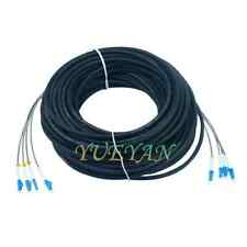 200M Field Outdoor LC-LC UPC 4 Strand 9/125Single Mode Fiber Optical Patch Cord picture