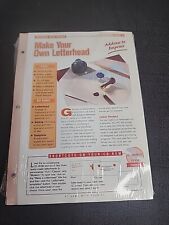 Make Your Own Letterhead At Home With Your PC Group 3 Card 4 W/ CD Rom (T81DG) picture