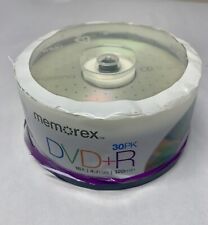 Memorex 4.7GB 16X  120 Minute DVD+R Discs 30 Pack Eco-Spindle NEW Open Package picture