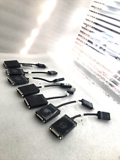 LOT OF 7X  Dell Display Port To DVI Video Dongle Adapter Cable DANARBC084 picture