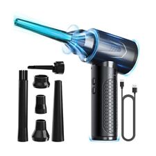 Cordless Portable Air Duster 3-Gear Speed Adjustable LED Light Dust Blower picture