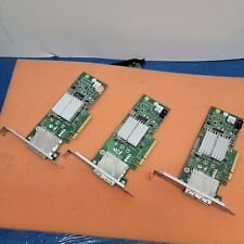 Lot of 3 12DNW Dell H200E Dual Port 6Gbps PCI-E 2.0 x8 SAS Host Bus Adapter picture