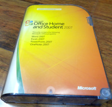 MICROSOFT OFFICE HOME STUDENT 2007 USED W/KEY WORD EXCEL POWERPOINT picture