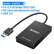 Rocketek Type-C USB 3.0 SD XQD Card Reader Hub Adapter For Sony M / G Series picture