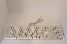 Vintage Apple Keyboard A1048 (White) Wired Full Sized USB Good Condition picture