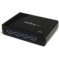 StarTech.com 4 Port Black SuperSpeed USB 3.0 Hub picture