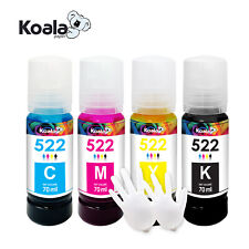 4PK Koala 522 Ink Refill Compatible T522 ET-4800 ET-2720 ET-4700 2400 2800 2803 picture