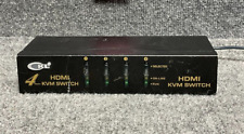 HDMI KVM Switch CKL 4 Port Dual Monitor Display in Black Model CKL-94H picture