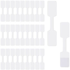 100Pcs Computer Cable Labels Writable Cord Tags White Nylon Electric Wire picture