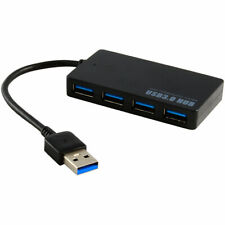 Powered 4-Port USB 3.0 Hub 5Gbps Portable Compact for PC Mac Laptop Desktop picture
