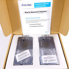 New Actiontec MoCA 2.5 Network Adapter for 1 Gbps Ethernet Over Coax - 2 Pack picture
