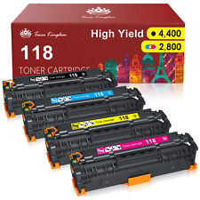 4 Toner Cartridge Black Color Set For Canon 118 ImageClass MF8580Cdw lbp7200cdn picture