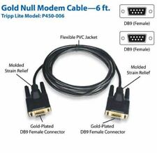 NEW Tripp Lite Tripp-Lite P450-006 6FT Null Modem Console Cable RS232 DB9 F/F picture