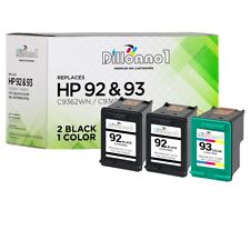 3PK For HP 92 93 Black & Color Ink For Photosmart 7850 C3125 C3140 C3150 C317 picture