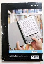 Sony PRS-505 Silver Digital Ebook Reader NOS New In Box *Engraved* picture