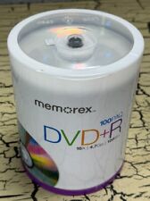 Memorex DVD+R 100 Pack 16X 4.7Gb 120 minutes NEW Recording Movie Videos DVD picture