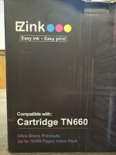 TN660 - NEW EZink Premium Toner Cartridge (2) picture