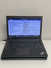 Lot of 2 Lenovo Thinkpad T450 Core i5-5300U - 8GB Ram 256GB SSD - No OS/Chargers picture